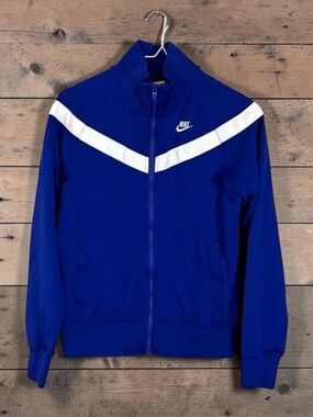 Nike Blue Full Zip Track Jacket